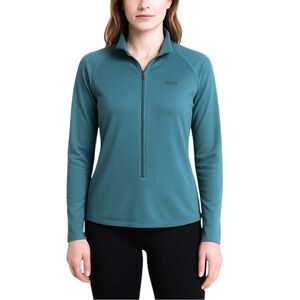 Patagonia 3/4 Zip Pullover Blue Medium Performance